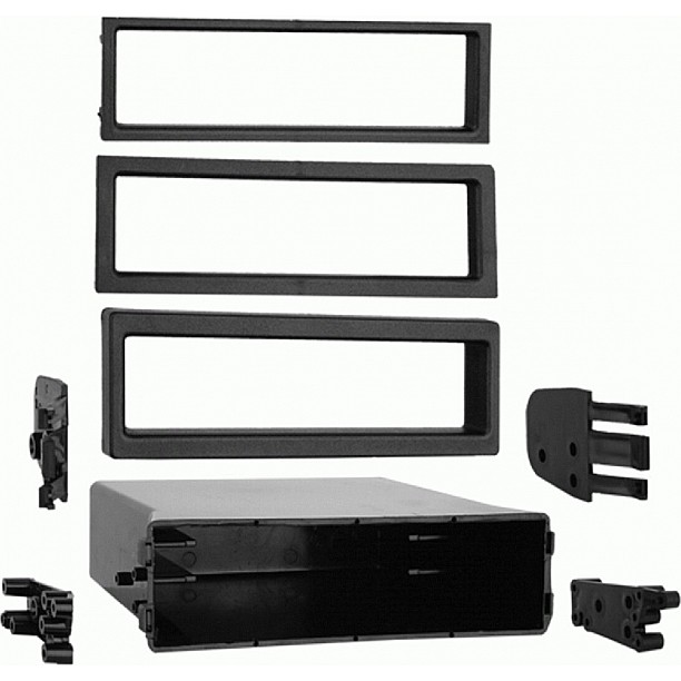 1-DIN Paneel Met opbergvak Ford/Infiniti/Lexus/Mazda/NIssan/Saab/Toyota/Volvo (METRA)