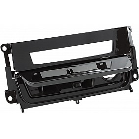 1-DIN Paneel BMW 3-Serie (E90/E91/E92/E93) 2005-2013  Kleur: Piano Zwart