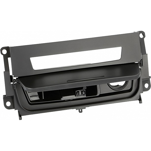 1-DIN Paneel BMW 3-Serie Limousine (E90), Touring (E91), Coupe (E92), Cabrio (E93)  Kleur: Zwart