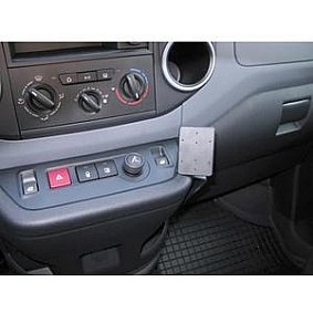 Houder - Brodit ProClip - Citroën Berlingo (Family,Transport) - Peugeot Partner 2008-2018 Angled mount, Laag