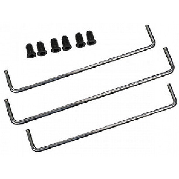 6 mm Luidspreker Gril Chrome stainless steel strips voor 300 mm chassis - 3part set. 2x 6 mm Luidspreker Gril Chrome stainless steel strips voor 300 mm chassis - 3part set. 2x