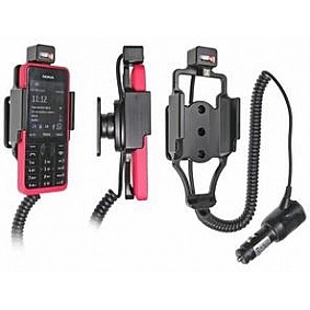 Brodit houder - Nokia 301 Actieve houder met 12/24V lader