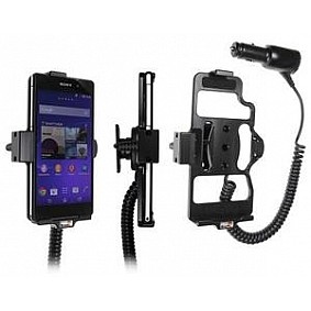 Brodit houder - Sony Xperia Z2 Actieve houder met 12/24V lader Let Op: Uitlopend Artikel, Kan niet retour!