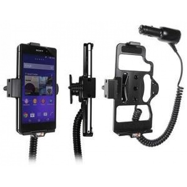 Brodit houder - Sony Xperia Z2 Actieve houder met 12/24V lader