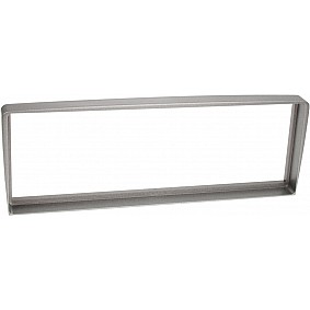 1-DIN Paneel Alfa Romeo 156(Type 932 facelift)1997-2006/ (Crosswagon Q4) 932)2004-2007 Kleur: Zilver