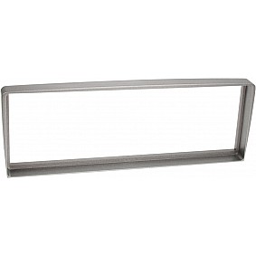 1-DIN Paneel Alfa Romeo 156(Type 932 facelift)1997-2006 / GT (Crosswagon Q4) 2004-2007 Kleur: Zilver