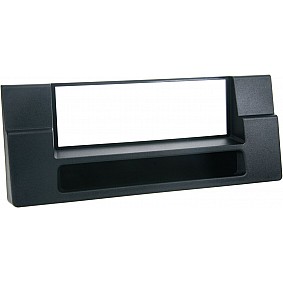 1-DIN Paneel BMW 5-Serie (E39) / X5 (E53). Kleur: Zwart