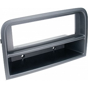 1-DIN Paneel met aflegbakje. Fiat Croma 2005-2010 Kleur: Zwart