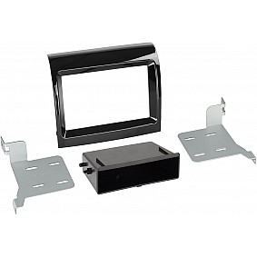 2-DIN Paneel Fiat Ducato 2016-2019 Facelift met Pocket Kleur: Piano Zwart