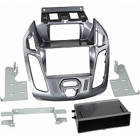 2-DIN Paneel met pocket Ford Transit Connect/ Tourneo 2014-2018 Kleur: Nebula