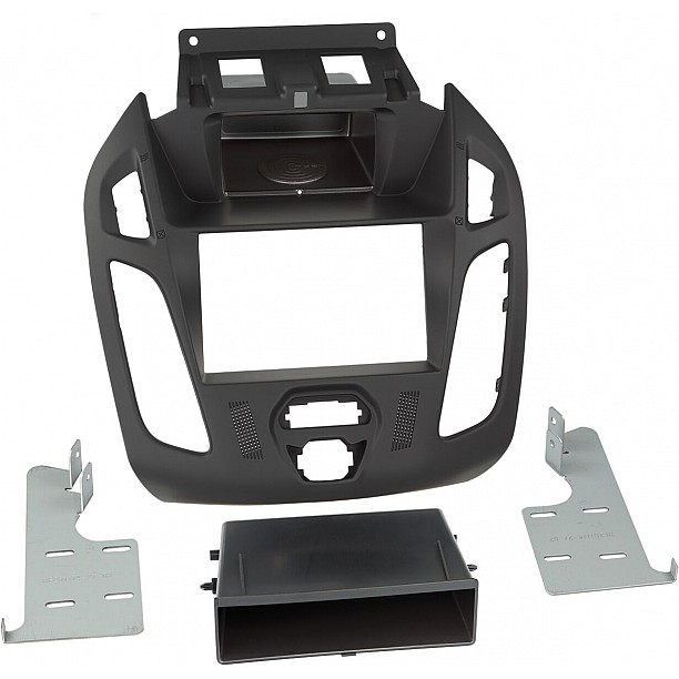 2-DIN Paneel Ford Transit Connect / Tourneo Connect 2014-2019 Kleur: Zwart 2-DIN Paneel Ford Transit Connect / Tourneo Connect 2014-2019 Kleur: Zwart