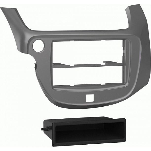 2-DIN radiopaneel met opbergvak Honda Fit/Jazz 2009-2013 (METRA)