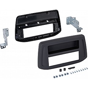 1-DIN radiopaneel Hyundai i30 (PED) 2016-2024 -> Kleur: Zwart