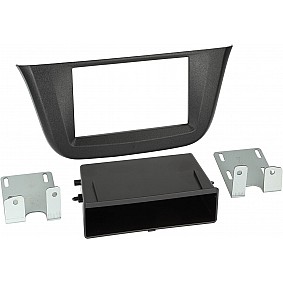 2-DIN Paneel Iveco Daily 2014-2024 - Kleur: zwart