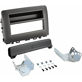 1-DIN Paneel met opbergvak Kia Rio (YB) 2017-2022 - Kleur: zwart