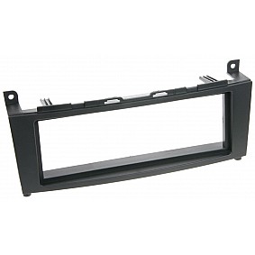 1-DIN Paneel Mercedes Benz C-Klasse (W204-S204) 2007-2011 Kleur: Zwart