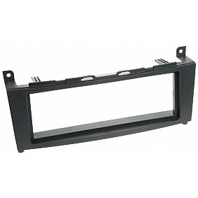 1-DIN Paneel Mercedes Benz C-Klasse 2007-2011 Kleur: Zwart