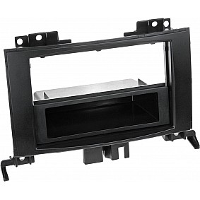2-DIN Paneel Mercedes Benz Sprinter W906 / Volkswagen Crafter I (2EC/2F) 2006-2017 Kleur: Zwart