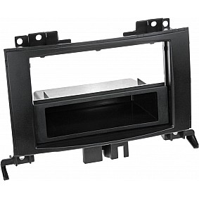 2-DIN Paneel Mercedes Benz Sprinter W906 / Volkswagen Crafter 2006-2017 Kleur: Zwart