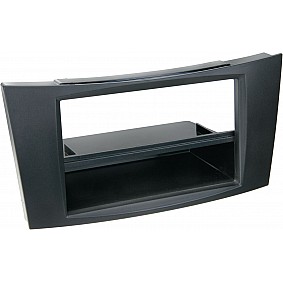 2-DIN Paneel Mercedes Benz E-Klasse (W211) /CLS-Klasse (W211) - Kleur: zwart