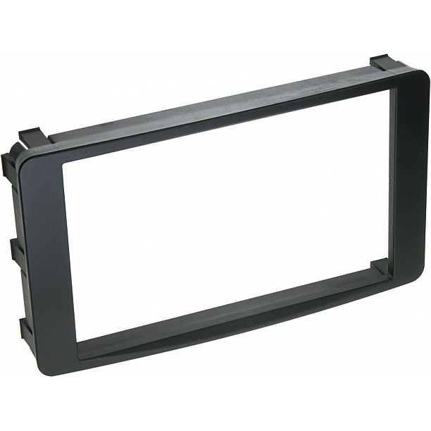 2-DIN Paneel Mitsubishi Lancer (CYO) / Outlander (CWOW/CWB) Kleur: Zwart 2-DIN Paneel Mitsubishi Lancer (CYO) / Outlander (CWOW/CWB) Kleur: Zwart