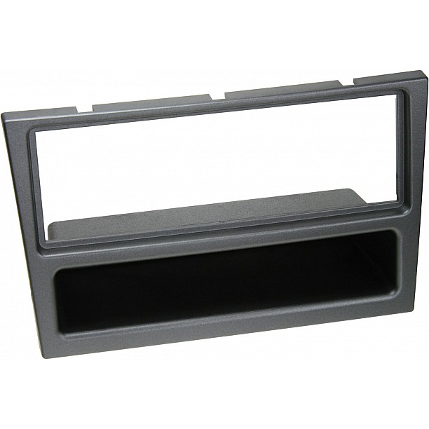 1-DIN Paneel met aflegbakje. Opel - Renault Kleur: Charcoal Metallic