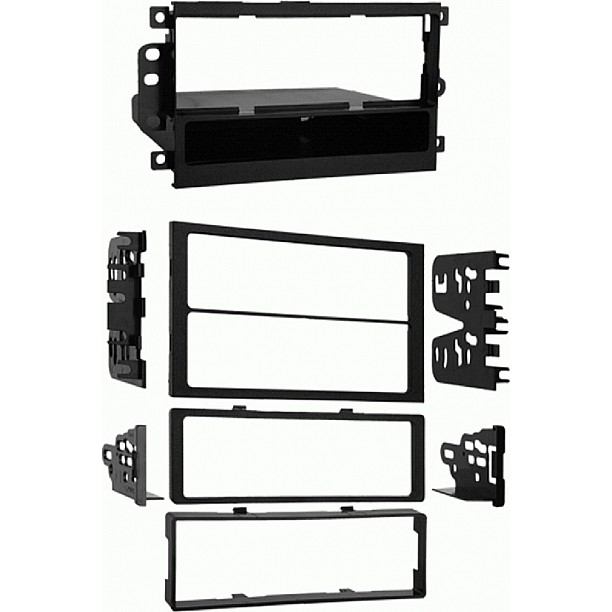 2-DIN PaneelCadillac/Chevrolet/GMC/Hummer/Suzuki (METRA) Zwart