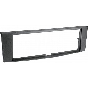 1-DIN Paneel Renault Laguna (BG) 2005-2007 Kleur: Zwart
