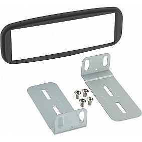 1-DIN Paneel Renault Clio (IV (X98) 2012-2016 Kleur: Soft Touch Zwart