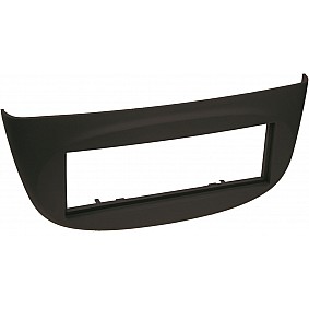 1-DIN Paneel Renault Twingo II (N) / Wind (N) Kleur: Zwart
