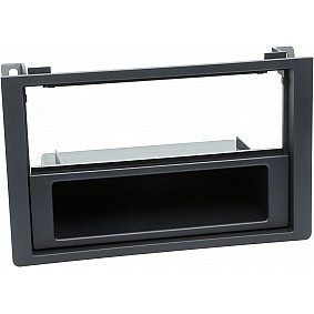 2-DIN Paneel Saab 9.3 2005-2012 - Kleur: Zwart