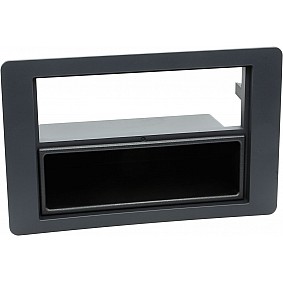 2-DIN Paneel Saab 9.5 2005-2011 Kleur: Zwart