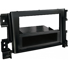 2-DIN Paneel Suzuki Grand Vitara (JT) 2005-2015 Kleur: Zwart
