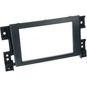 2-DIN Paneel Suzuki Grand Vitara (JT)  2005-2015 - Kleur: Zwart