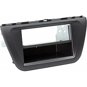 2-DIN Paneel met pocket Suzuki SX4 S-Cross 2013-2018 Kleur: Zwart