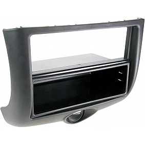 2-DIN Paneel Toyota Yaris (P1) Yaris Verso (P2)  1999-2003 Kleur: Zwart