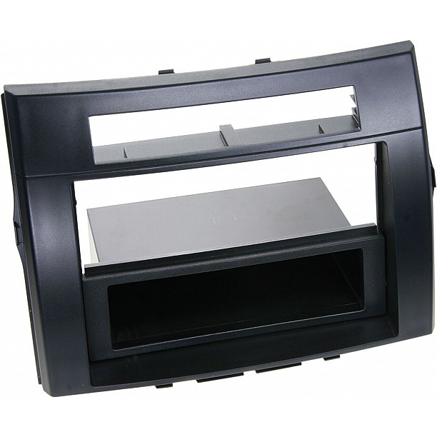 2-DIN Paneel Toyota Corolla Verso (R1) 2004-2009 - Kleur: zwart 2-DIN Paneel Toyota Corolla Verso (R1) 2004-2009 - Kleur: zwart