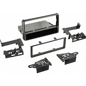 1-DIN Paneel Toyota Hilux (N25) 2005-2011  Kleur: zwart (METRA)