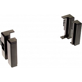 1-DIN Paneel Audi A4 B5 (8D) / A6 C4 (A4)  / A8 D2 (4D0 Kleur: Zwart