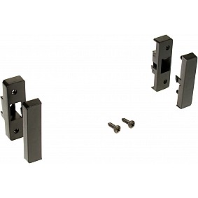 1-DIN Paneel Audi A3 (8L)  1996-2000 Kleur: Zwart