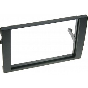 2-DIN Paneel Audi A4 B6 / B7 (8E)  - Seat Exeo (3R) - Kleur : Zwart