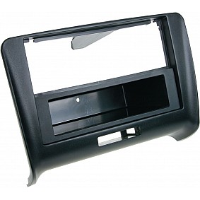 2-DIN Paneel Audi TT (8J)  2006-2014 Kleur: Zwart
