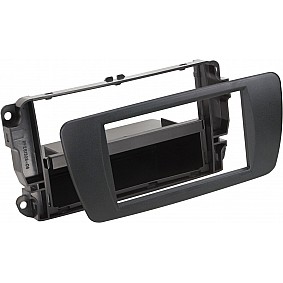 2-DIN Paneel Seat Ibiza 2008-2017 - Kleur: Nit Zwart