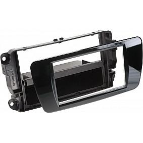 2-DIN Paneel Seat Ibiza (6J) 06/2008-06/2015 - Kleur: Piano Zwart
