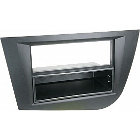 2-DIN Paneel Seat Leon (1P/ 1PN) 09/2005-03/2009 - Kleur: zwart