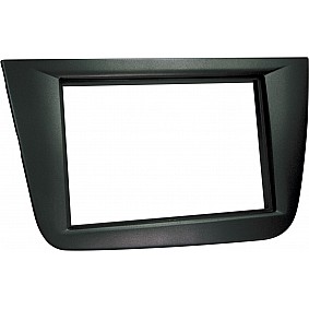 2-DIN Paneel Seat Altea/ Altea XL/ Toledo - Kleur: Zwart