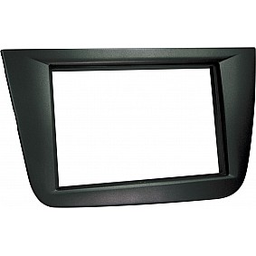 2-DIN Paneel Seat Altea (5P/5PN) / Altea XL (5P/5PN) / Toledo (5P/5PN) - Kleur: Zwart