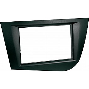 2-DIN Paneel Seat Leon (1P/ 1PN) 09/2005-03/2009 - Kleur: Zwart