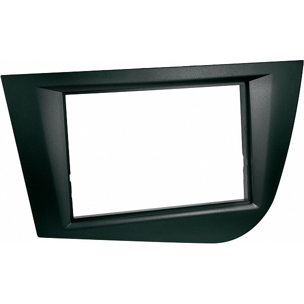 2-DIN Paneel Seat Leon 2005-2009 - Kleur: Zwart