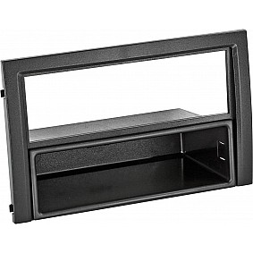 2-DIN Paneel Skoda Fabia (6Y)  07/2004-12/2007 - Kleur: zwart